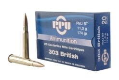Prvi Partizan Rifle 303 British 174 Grain Full Metal Jacket Rifle Ammo - 20 Rounds