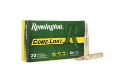 Remington Core Lokt 30-06 180 Grain Pointed Soft Point Rifle Ammo - 20 Rounds
