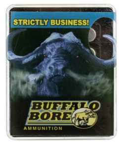 Buffalo Bore Ammunition 13B20 Heavy 480 Ruger 370 gr 1000 fps Lead Flat Nose (LFN) Rifle Ammo - 20 Rounds