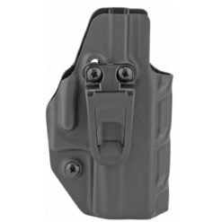 Crucial Concealment, Covert IWB, Inside Waistband Holster, Ambidextrous, Kydex, Black, Fits Glock 43/43X