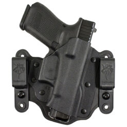 DeSantis Gunhide 160KA8HZ0 Hidden Truth IWB Black Kydex Belt Clip Fits Sig P250 Compact/P320 Compact/P320X Compact Right Hand