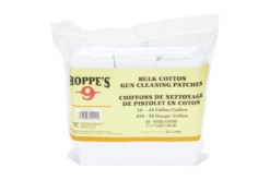 Hoppe's .38/.45 Cleaning Patches - 500ct