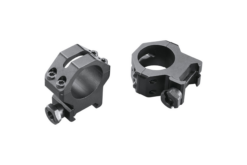 Weaver 4-Hole Skeletal 1in High Scope Rings