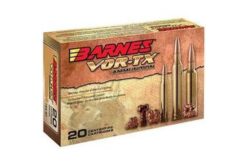 Barnes Bullets 21559 VOR-TX Rifle 270 WSM 140 gr TSX Boat Tail Rifle Ammo - 20 Rounds