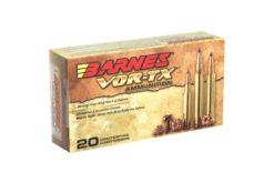 Barnes VOR-TX 243WIN 80 Grain Tipped Triple Shock X Boat Tail Lead Free California Certified Nonlead Ammunition Rifle Ammo - 20 Rounds