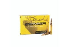 Berger Bullets 55010 Target Rifle 300 PRC 205 gr Hybrid Rifle Ammo - 20 Rounds