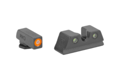 Meprolight Hyper Bright Night Sights for Glock 42/43 Tritium Orange/Green