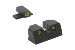 Meprolight Hyper-Bright Tritium Night Sights for Sig P320 Green/Green