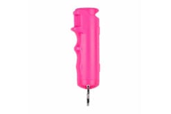 Sabre Pepper Gel/UV Dye .54oz w/ Key Ring - Pink