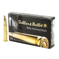 Sellier & Bellot Rifle 303 British 150 Grain Soft Point Rifle Ammo - 20 Rounds