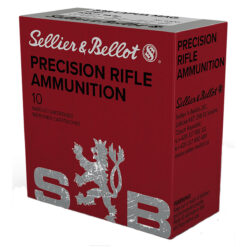 Sellier & Bellot SB338LMB Rifle 338 Lapua Mag 300 gr Hollow Point Boat Tail Rifle Ammo - 10 Rounds