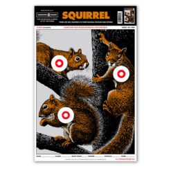 Thompson Life-Size Squirrel 12.5"x19" Paper Hunting Targets - 10 Pack