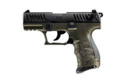 Walther P22Q 3.42" 22 Long Rifle 10rd Pistol - Military Green