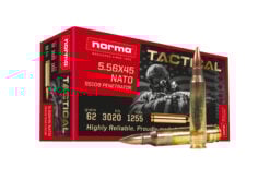 Norma SS109 Penetrator 62gr FMJ 5.56x45 Ammo Rifle Ammo - 50 Rounds