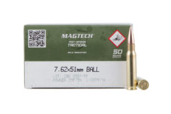 Magtech 762A Tactical7.62x51mm NATO 147 gr FMJ Rifle Ammo - 50 Rounds