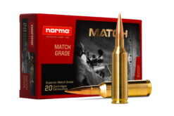 Norma Match Ammunition 6.5 PRC 143 Grain Hollow Point Boat Tail Rifle Ammo - 20 Rounds