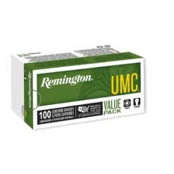 Remington Ammunition R23970 UMC 357 Mag 125 gr Semi-Jacketed Hollow Point (SJHP) Handgun Ammo - 100 Rounds