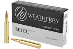 Weatherby Select Ammunition 300 Weatherby 180 Grain Interlock Rifle Ammo - 20 Rounds