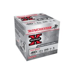 Winchester 410 Bore Ammunition Super-X High Brass X416 2-1/2" 1/2oz #6 1245FPS Shotgun Ammo - 25 Rounds