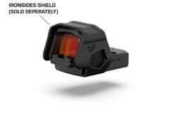 Swampfox Optics Sentinel II 1x20 Micro Red Dot 3 MOA Optic - Blackout Rear Sight