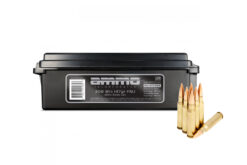 Ammo Inc. .308 Winchester 147 Grain Full Metal Jacket Rifle Ammo - 120 round ammo can