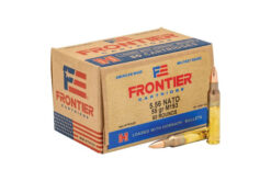 Hornady FR2005 Frontier 5.56mm NATO M193 55 Grain Full Metal Jacket Rifle Ammo - 1000 Round Case