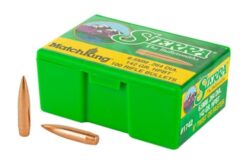 Sierra Bullets MatchKing .264 Diameter 6.5MM 142 Grain Hollow Point Boat Tail, 100 Count