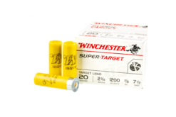 Winchester Ammo TRGT207 Super Target 20 Gauge 2.75" 7/8 oz 7.5 Shotgun Ammo - 250 shells