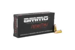 Ammo Inc STELTH 9mm Ammo 147gr TMJ Subsonic Handgun Ammo - 1000 round case