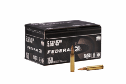 Federal Black Pack 5.56x45MM 55GR FMJ Rifle Ammo - 150 round box