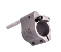 Superlative Arms .625 Adjustable Gas Block - Clamp On - Stainless Steel
